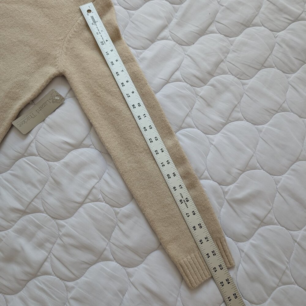 NWT Lizard Thicket cream bodycon sweater dress Medium boutique - Picture 7 of 12